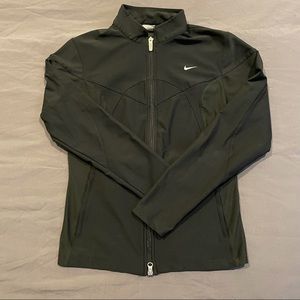 Nike Dryfit Black Jacket- Medium
